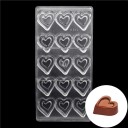 Forma de plástico para chocolate 15