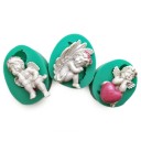 Forma de silicone 3D em forma de anjo 1