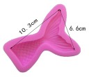 Forma de silicone - cauda de peixe 6