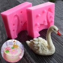 Forma de silicone cisne 1