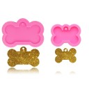Forma de silicone com osso 1