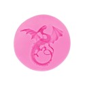 Forma de silicone dragão 2