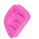Forma de silicone elefante 4