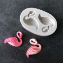 Forma de silicone flamingo 2