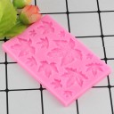 Forma de silicone folhas de bordo 2