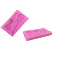 Forma de silicone guitarra e violino 3