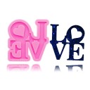 Forma de Silicone Love 1