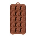 Forma de silicone para corações de chocolate 4