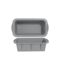 Forma de silicone para cozer em forma de paralelepípedo para pão, bolos, receitas salgadas e doces, antiaderente, reutilizável, resistente a temperaturas, criação criativa 25×12×7,5 cm 5