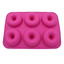 Forma de silicone para donuts 6