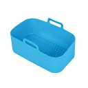 Forma de silicone para fritadeira de ar 19,5 x 12,5 x 7 cm 3