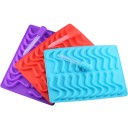 Forma de silicone para gomas de minhoca 3