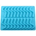 Forma de silicone para gomas de minhoca 4