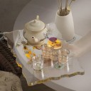 Forma de silicone para tabuleiro de resina 34,6 x 21 cm Forma retangular para moldes Tabuleiro de resina 3