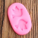 Forma de silicone pomba 3