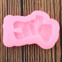 Forma de silicone urso 3