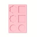 Formă din silicon pentru sigilii 13,2 x 8,5 cm Diverse dimensiuni ale cavităților Formă pentru sigilii din ceară pentru decorațiuni de plicuri 4