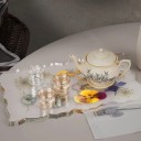 Formă din silicon pentru tavă din rășină 30,5 x 17 cm Formă dreptunghiulară pentru turnări Tavă din rășină Servitor Decorațiune 4