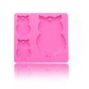 Forma in silicone a forma di gufo 2
