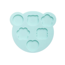 Forma in silicone per sigilli 6 cavità di diverse dimensioni per colare sigilli in cera per creazioni creative 3