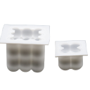 Forma para vela bolha 2 pcs 1