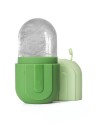Formă pentru gheață cosmetică din silicon alimentar pentru împrospătarea pielii și fermitatea contururilor feței 10 x 5,5 cm în diverse culori 7