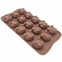 Forma per cioccolato con maialini 2