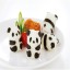 Forma sushi onigiri w kształcie pandy 3
