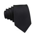 Formal Plain Narrow Tie for Men 145 x 6 cm Elegant Men's Tie Stylish Fashion Accessory for Weddings, Parties, Business Meetings 1