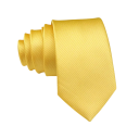 Formal Plain Narrow Tie for Men 145 x 6 cm Elegant Men's Tie Stylish Fashion Accessory for Weddings, Parties, Business Meetings 8