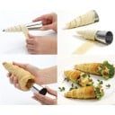 Formas para canudos de creme / moldes para croissants 5 pcs 3