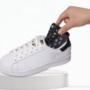Formatoare de vârfuri pentru încălțăminte 2 perechi 4 bucăți Mărimea EU 35–38 Inserturi din plastic perforat împotriva șifonării Negre Pentru adidași 4