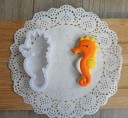Forme din plastic pentru biscuiți în formă de animale marine 8 buc Delfin și balenă, Caracatiță și crab, Broască țestoasă și stea de mare, Pește 6