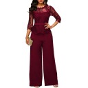 Formelle Damen-Overall mit Spitze 7