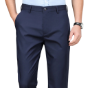 Formelle gerade Herrenhose Elegante Hose im Smart Casual-Stil Bequemer Schnitt für formelle und informelle Anlässe 3