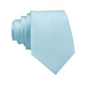 Formelt ensfarvet smalt slips til mænd 145 x 6 cm Elegant herreslips Stilfuldt modetilbehør til bryllupper, fester, forretningsmøder 15