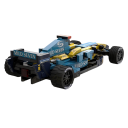Formula 1 -rakennussarja 252-osainen F1-kilpa-auto pojille Luova rakennussarja Ajoneuvo lapsille Urheiluauto Taittuva malli Hauskaa ja luovaa 3
