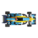 Formula 1 -rakennussarja 252-osainen F1-kilpa-auto pojille Luova rakennussarja Ajoneuvo lapsille Urheiluauto Taittuva malli Hauskaa ja luovaa 4