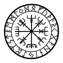 Forntida runor bil klistermärke 5