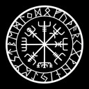 Forntida runor bil klistermärke 6