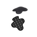 Forro respirável para capacete de motocicleta Universal Preta Poliéster Forro interno higiénico para capacete de moto 2