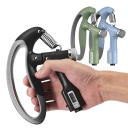 Fortalecedor de dedos e pulsos - Equipamento de treino para dedos e pulsos 10 - 100 kg - Fortalecedor ajustável de pulsos e dedos 1