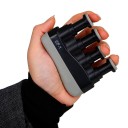 Fortalecedor de dedos para guitarra con resistencia media, herramienta de entrenamiento para fortalecer dedos y agarre, color neutro, accesorio de fitness para el hogar. 2
