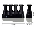 Fortalecedor de dedos para guitarra Treinador ajustável de dedos e palma para guitarristas Ferramenta de treino para força dos dedos 7