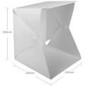 Foto box con illuminazione LED 12