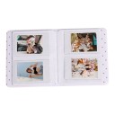 Fotoalbum pro Fujifilm Instax Mini 10,8 x 8,7 cm S okénkem na fotku v obalu PVC Světle fialové Na instantní fotky i fotokarty 2