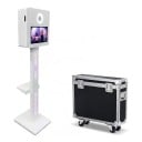 Fotobox für Spiegelreflexkamera Touchscreen RGB Beleuchtung mit Fernbedienung Höhe 166 cm Metallisch Für Hochzeiten und Partys 2