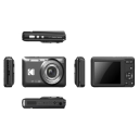 Fotocamera compatta 16 MP 10,3 x 6 x 2,3 cm 5x zoom ottico obiettivo grandangolare 28mm video Full HD 1080p 7