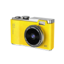 Fotocamera digitale 64 Mpx 4K con display da 2,4" Autonomia 8 h in modalità foto batteria da 800mAh Dimensioni compatte 12 x 6 x 4 cm Video e foto 2