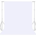 Fotografischer Hintergrund 100x150 cm 100% Polyester Baumwolle Plain Canvas Grün Weiß Schwarz Chromakey Studio Streaming Fotografie 2